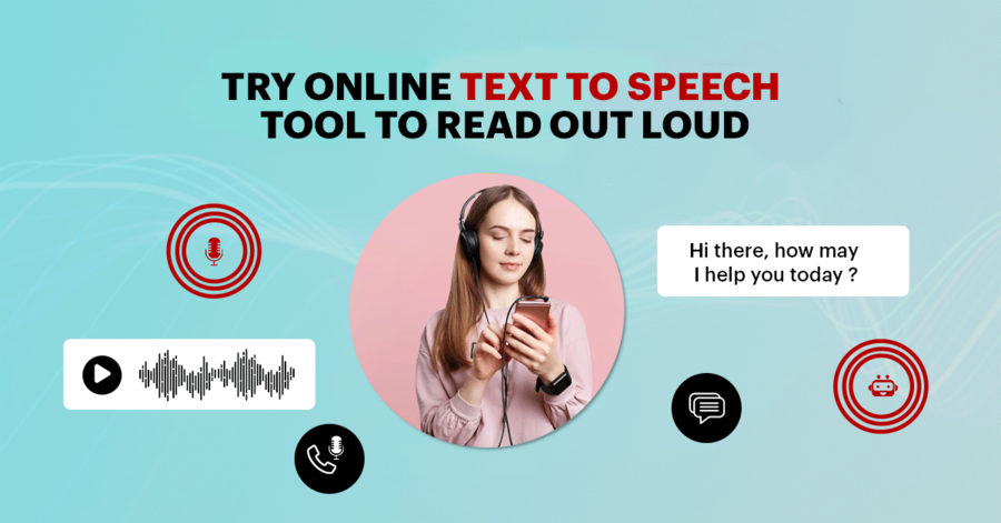 how to get text read out loud online