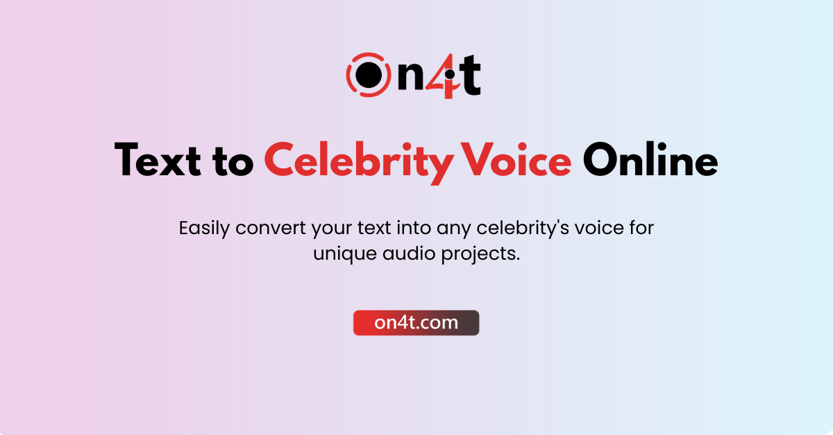 Vice Text Free Text to Celebrity Voice Online