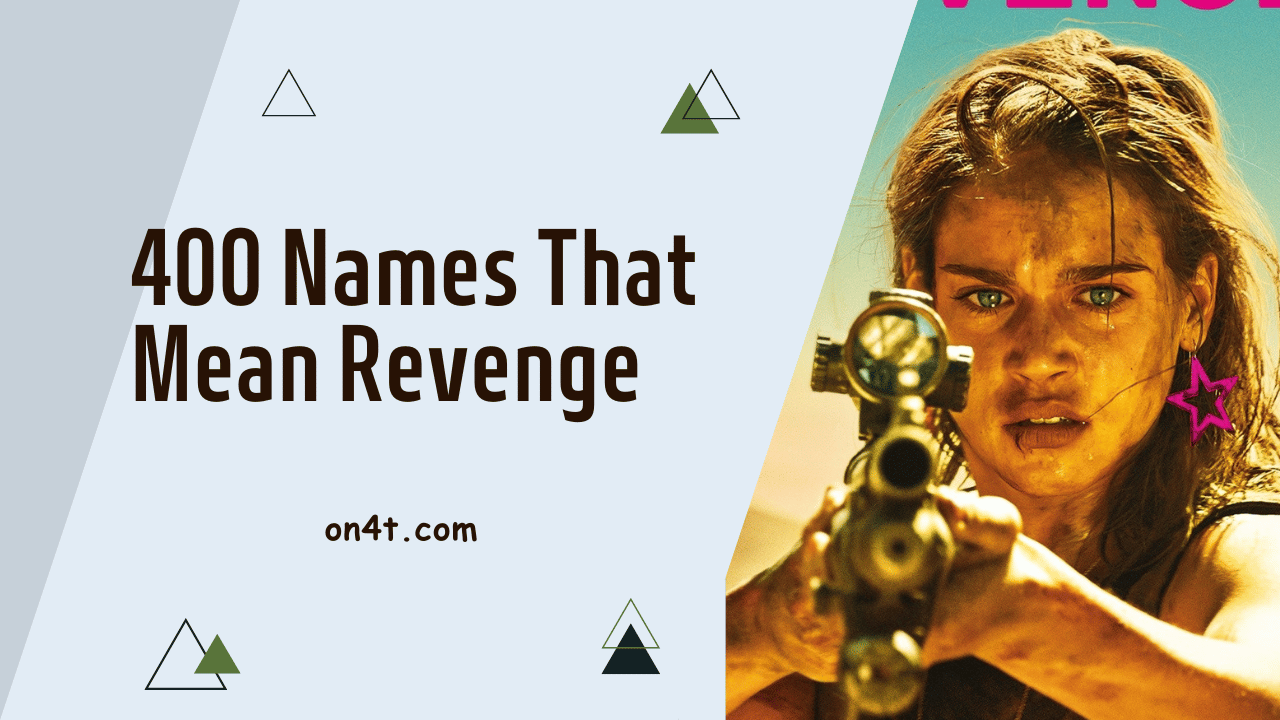 400 Names That Mean Revenge