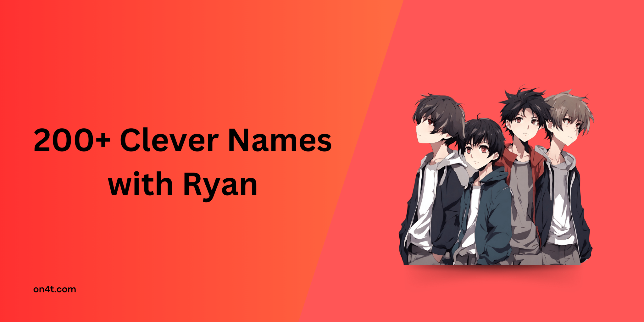 200+ Clever Names with Ryan