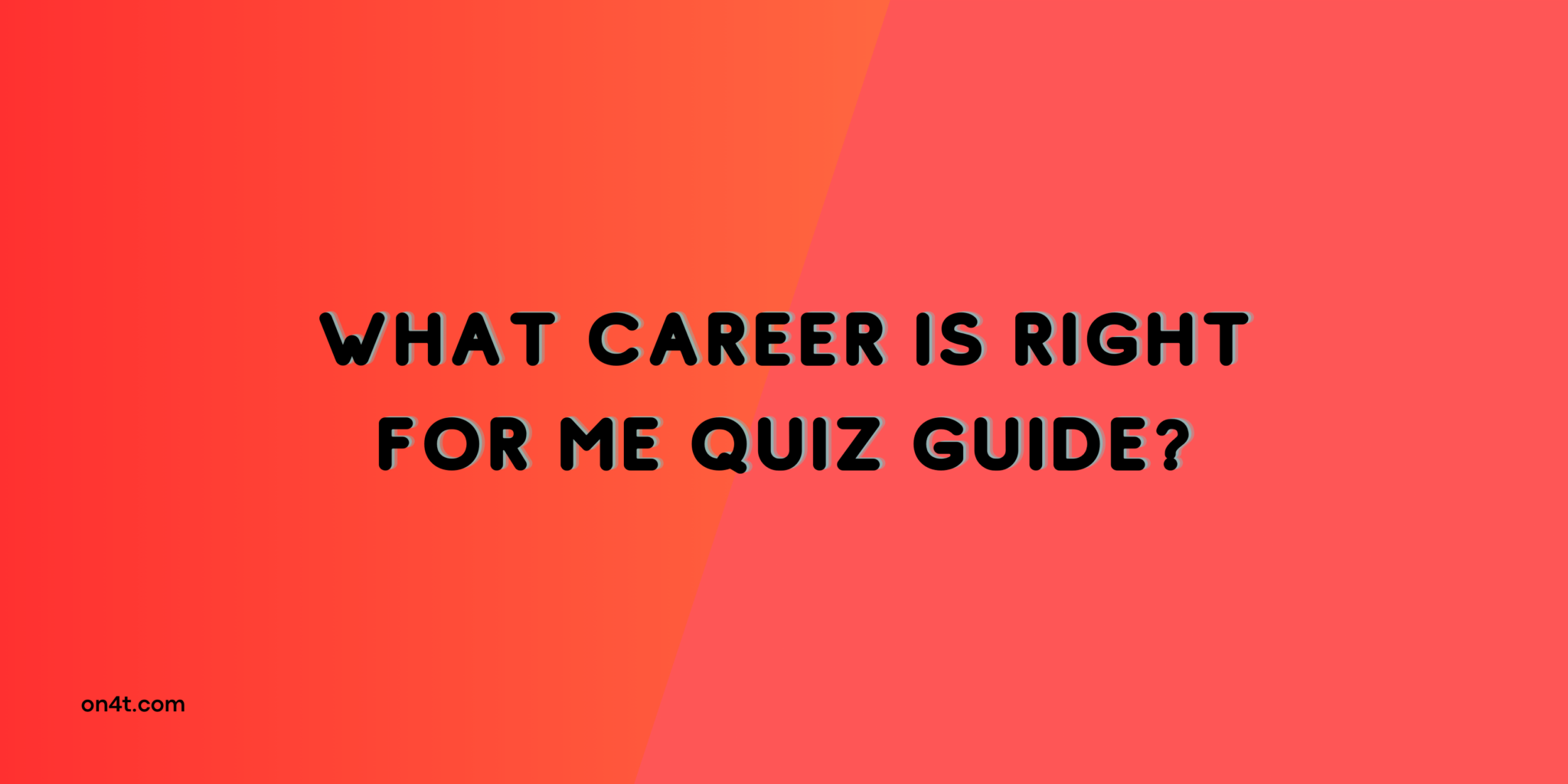 What Career Is Right For Me Quiz Guide 2024 9155