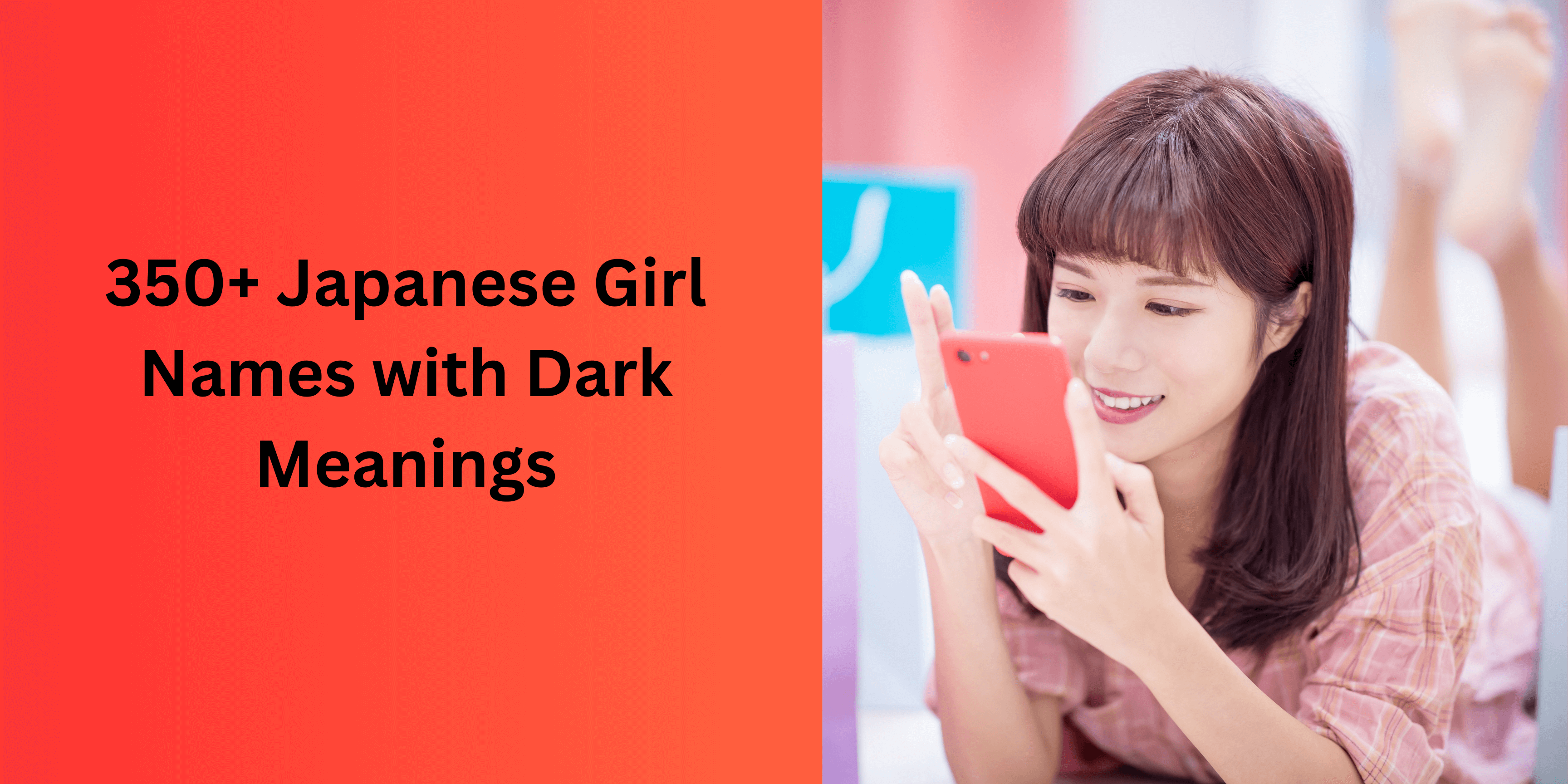 350 Japanese Girl Names With Dark Meanings