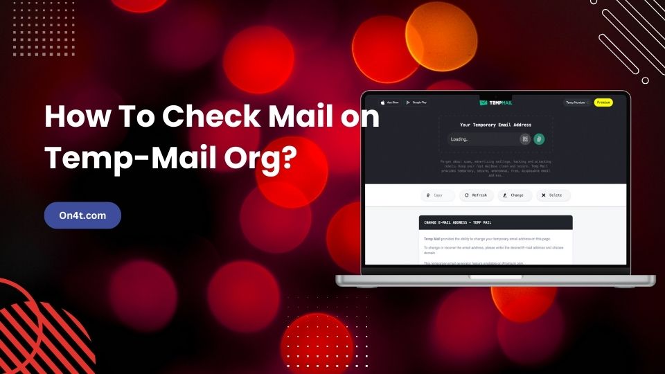 How To Check Mail on Temp-Mail Org?