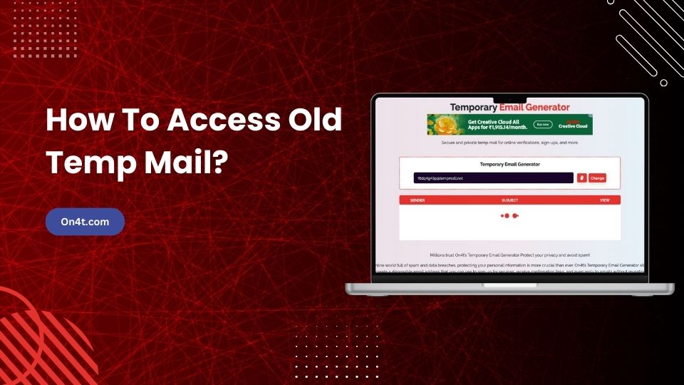 How To Access Old Temp Mail?