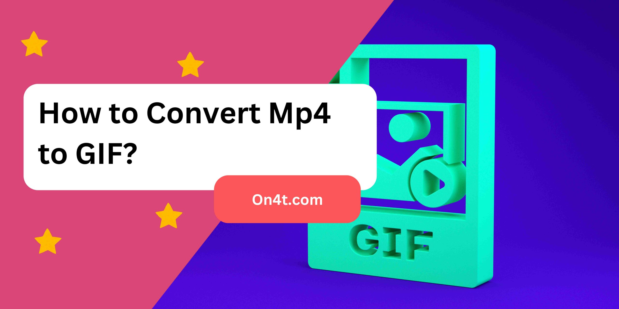 How to Convert Mp4 to GIF?