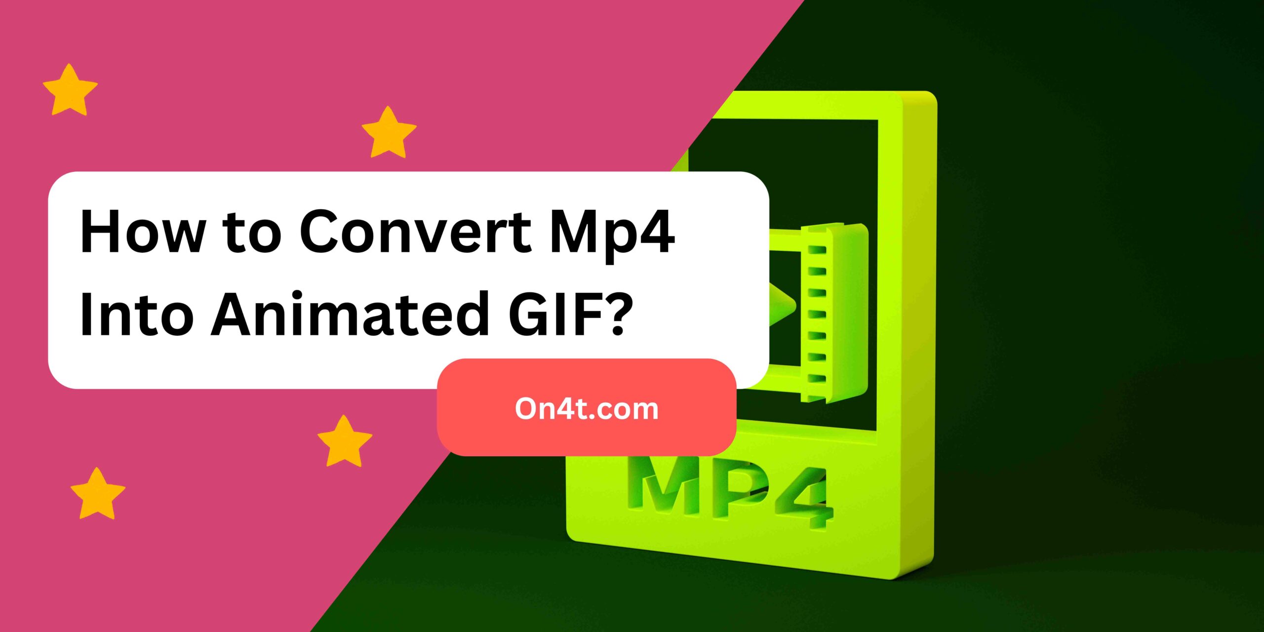 How to Convert Mp4 Into Animated GIF?