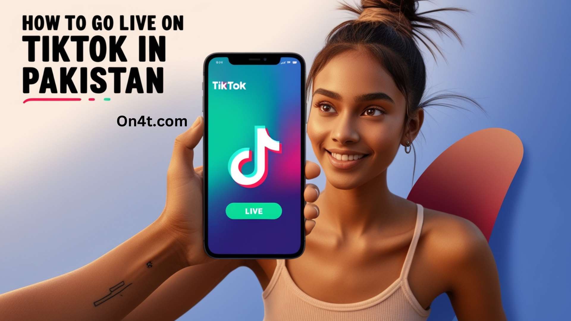 How to Go Live on Tiktok in Pakistan?