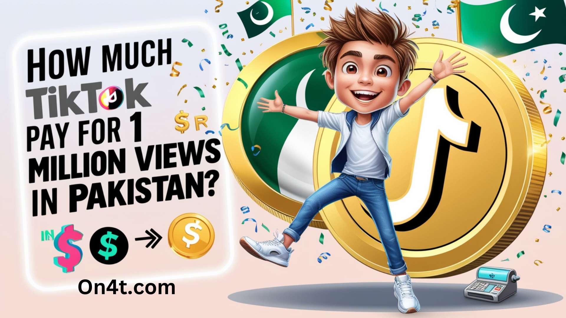 How Much Tiktok Pay for 1 Million Views in Pakistan?