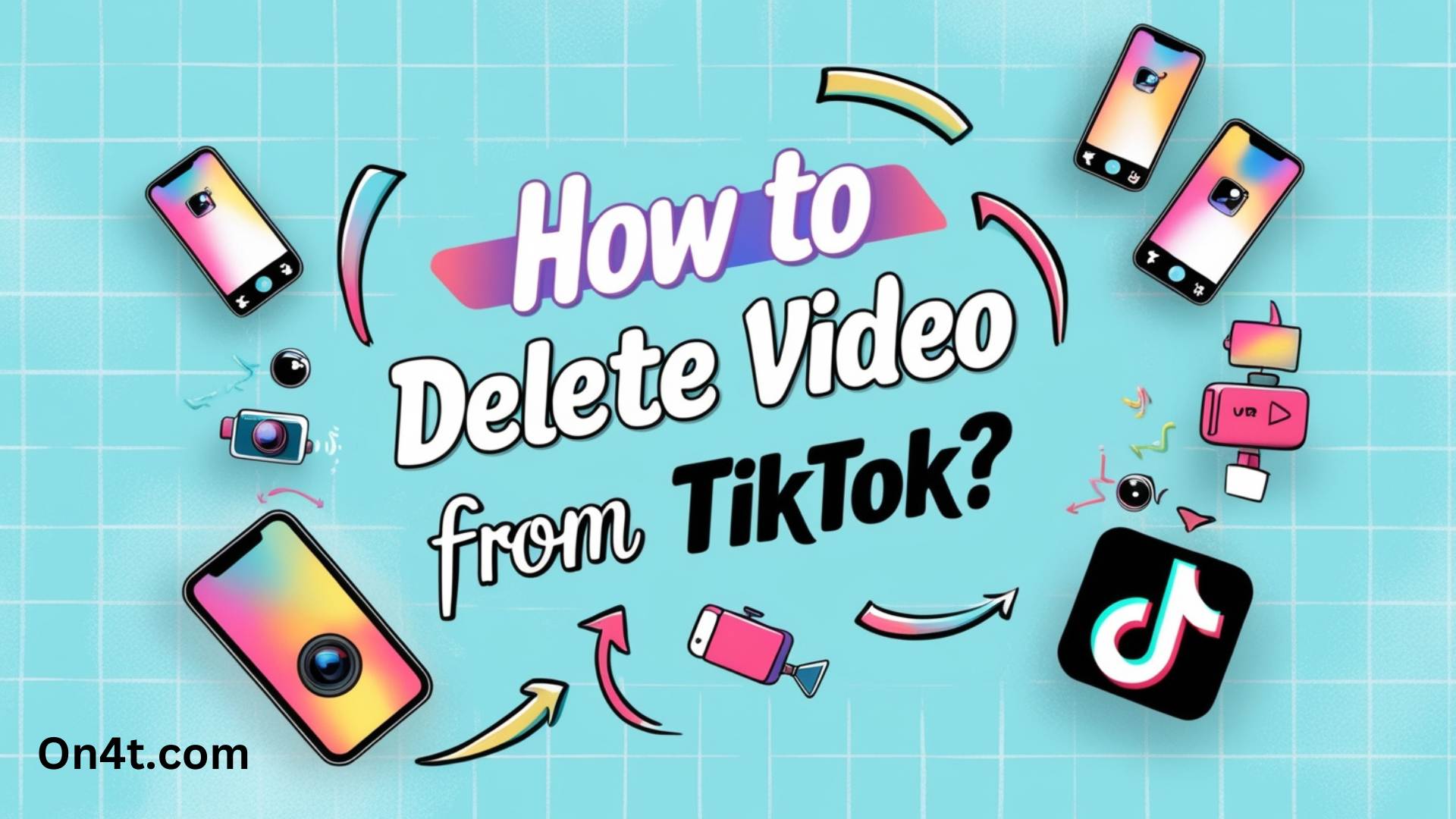 how to delete video from tiktok?