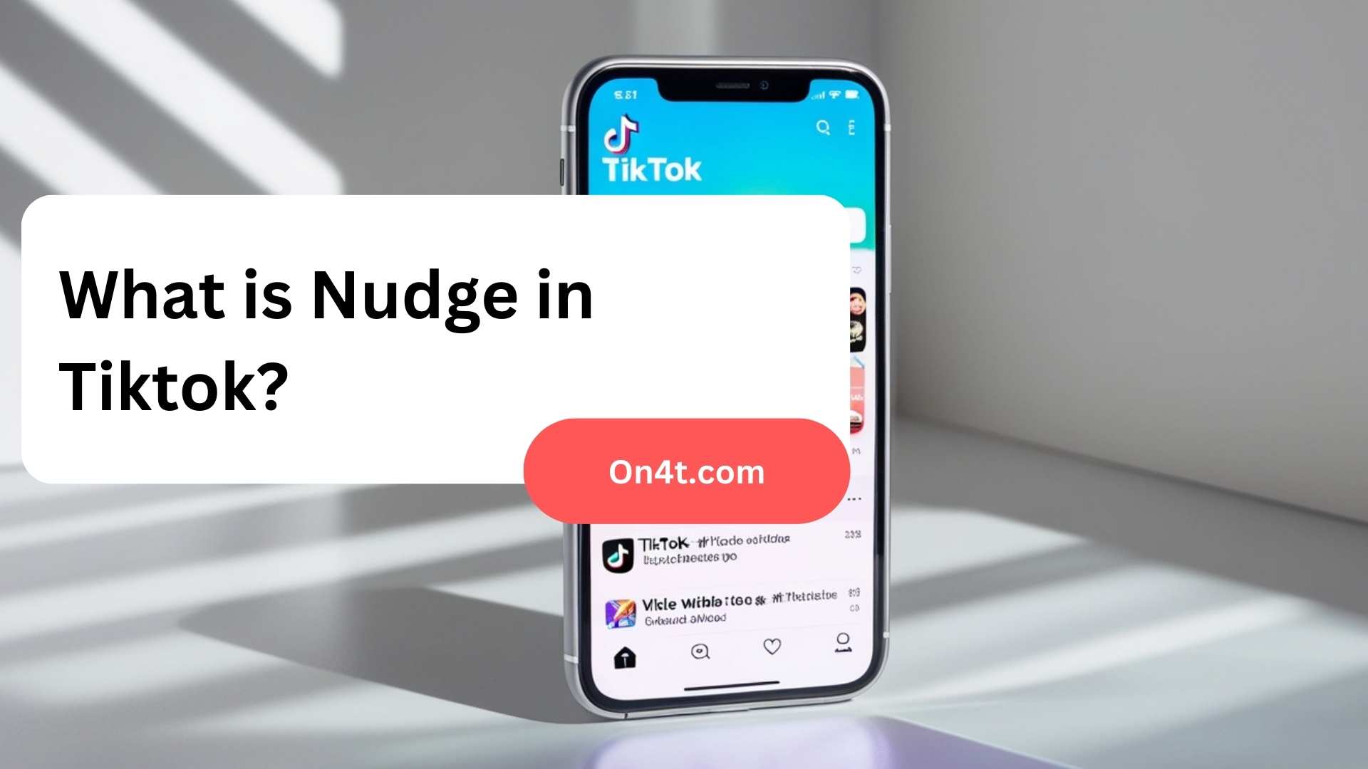 What is Nudge in Tiktok?