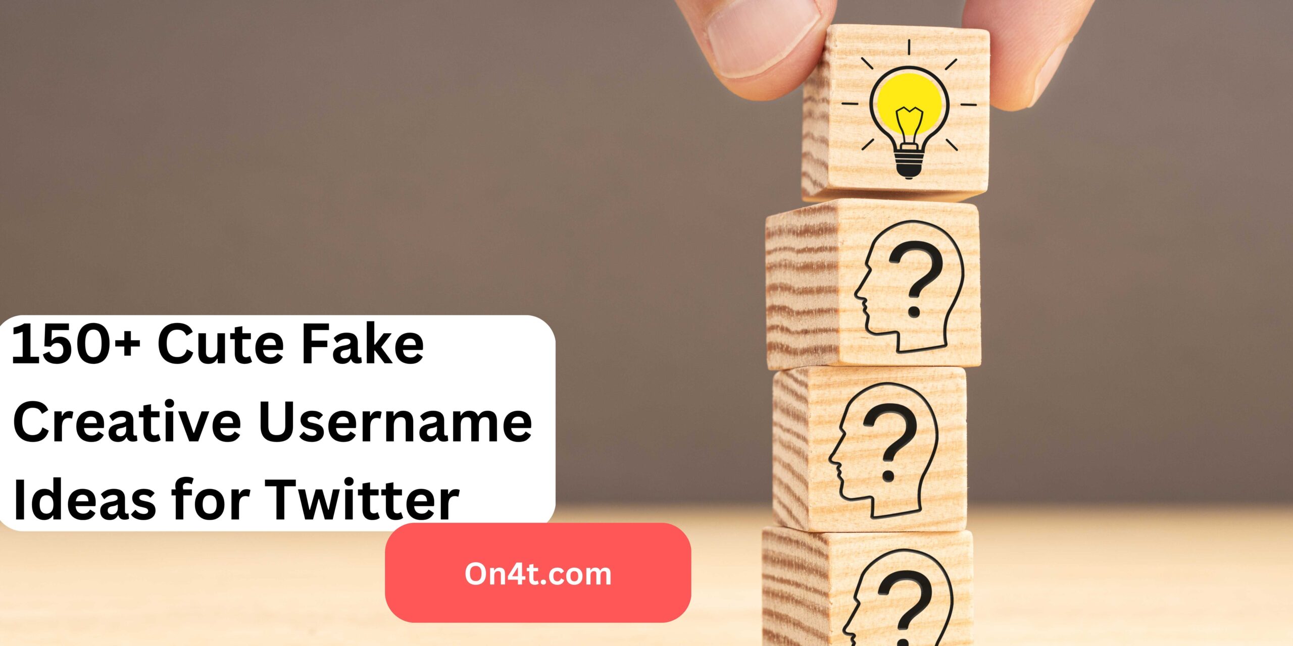 150+ Cute Fake Creative Username Ideas for Twitter