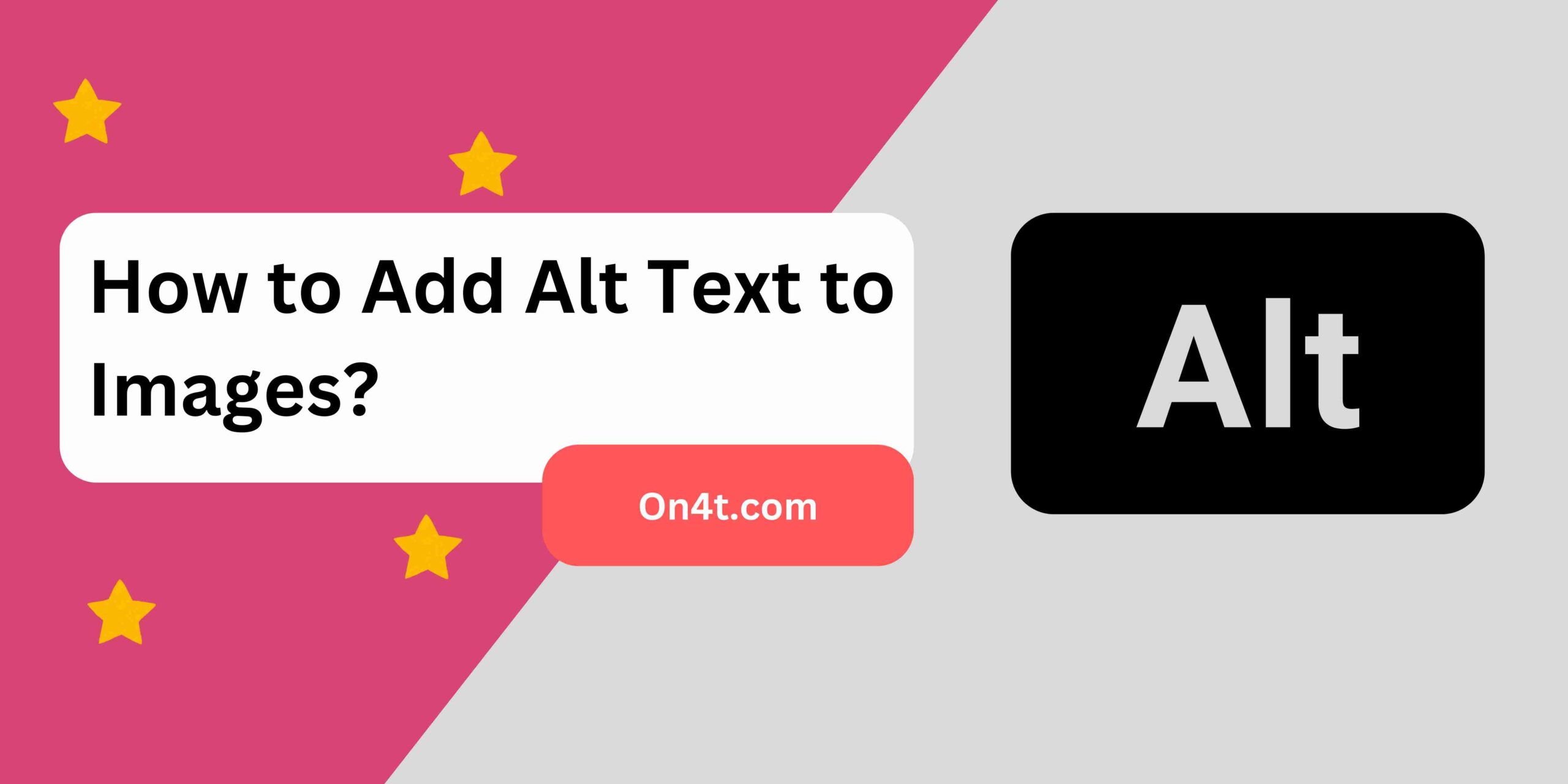 How to Add Alt Text to Images