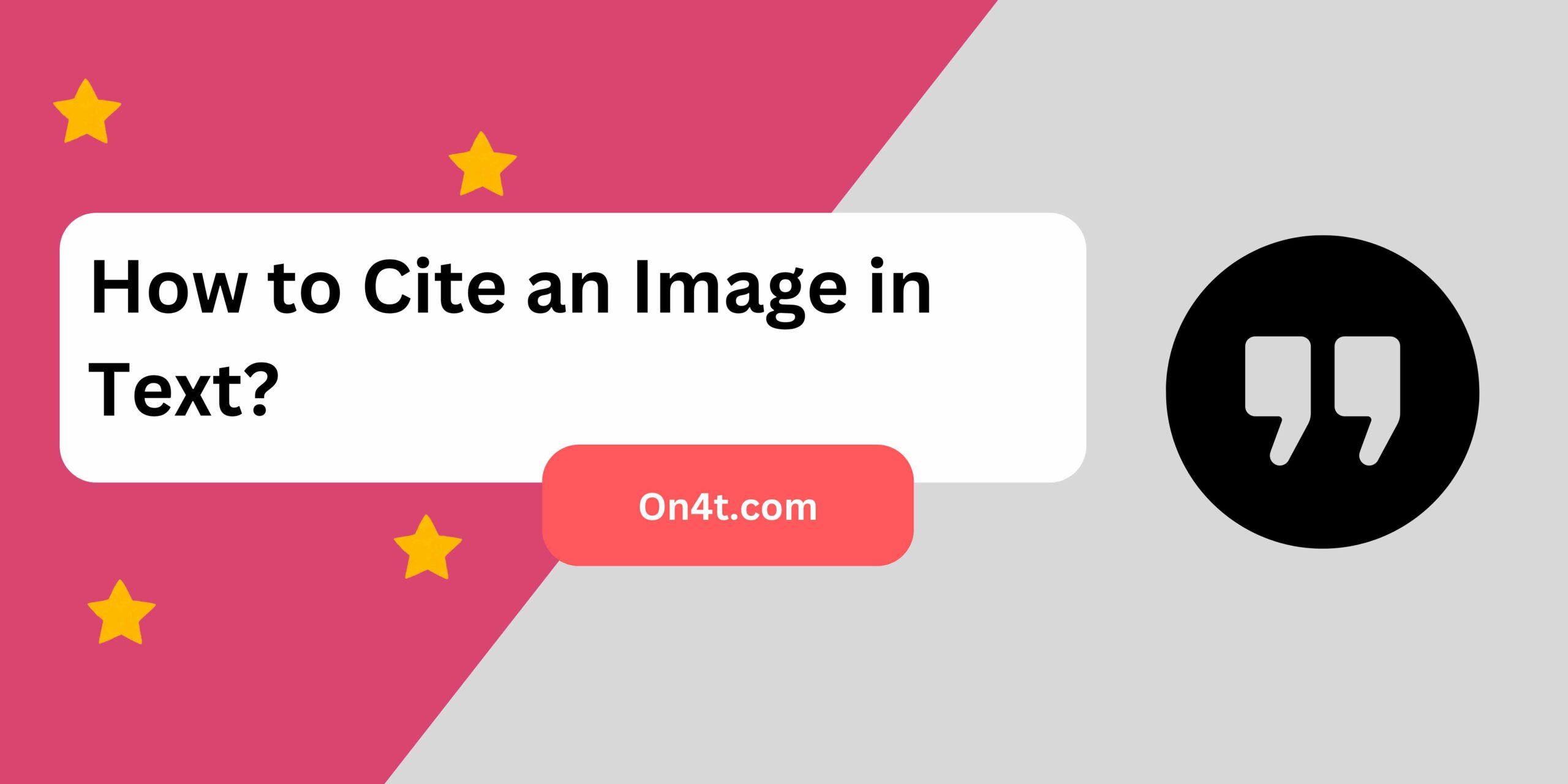 How to Cite an Image in Text?