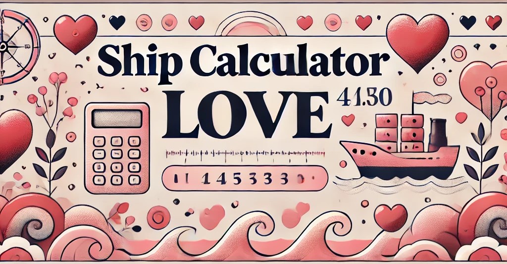 Ship Calculator Love