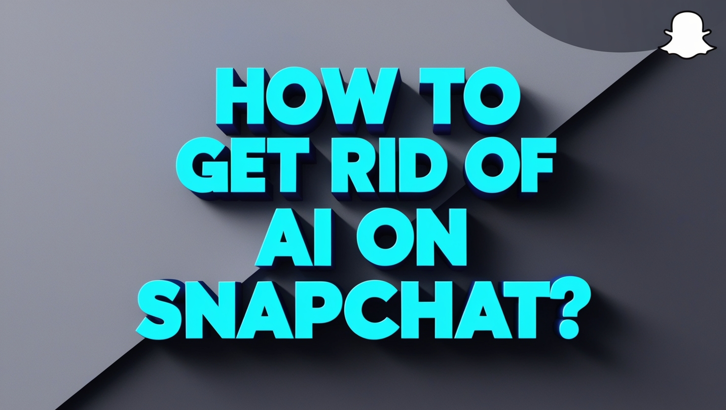 How To Get Rid Of My AI On Snapchat?