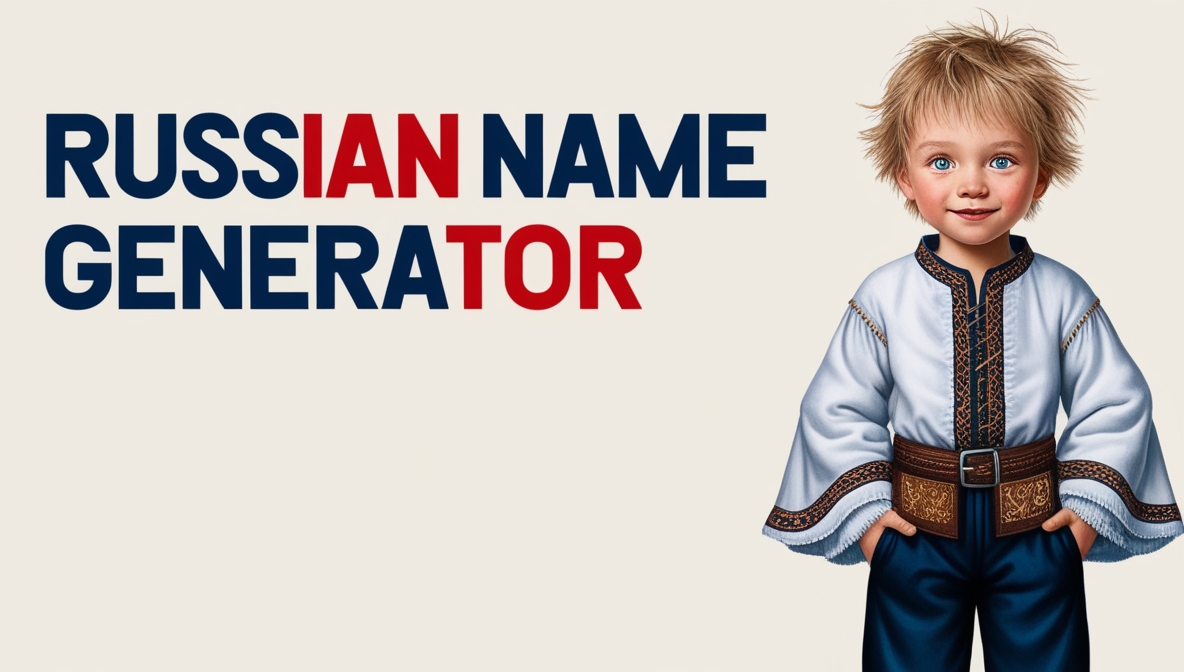 In this article, we will explore the Russian Name Generator. Create unique and interesting Russian names easily