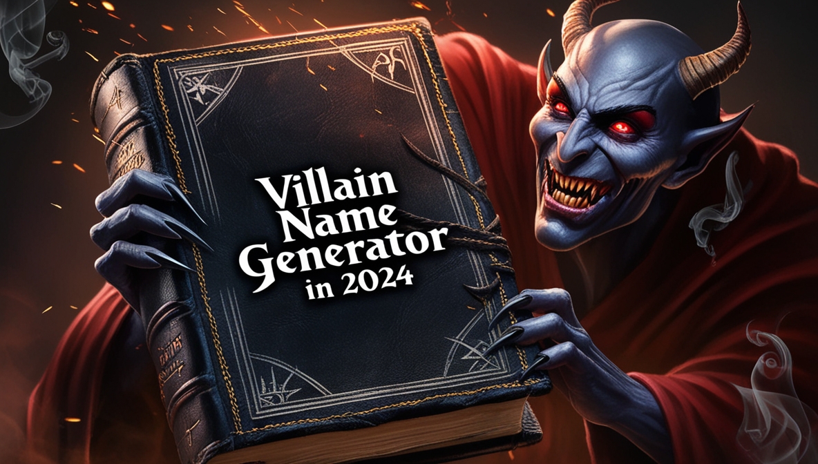 In this article, discover the best villain name generators of 2024 to help you craft memorable and unique names for your dastardly characters.