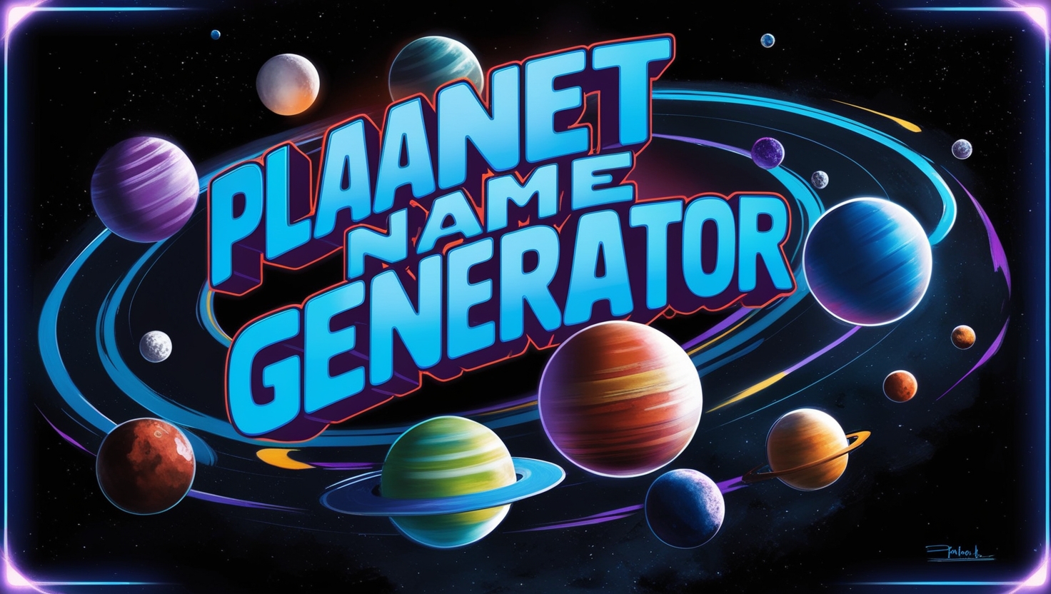 Planet Name Generator