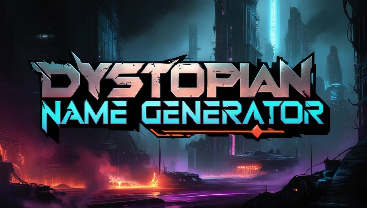 Dystopian Name Generator Dystopian Name Generator