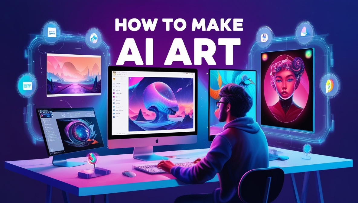 how to make ai art?