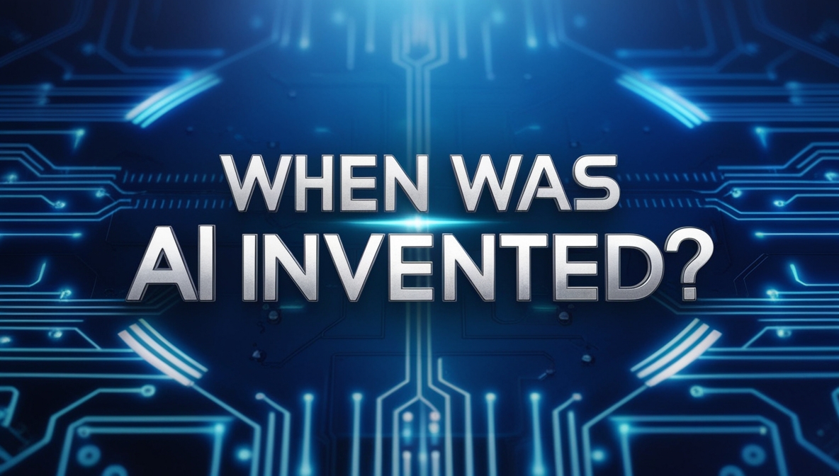 When AI was invented?