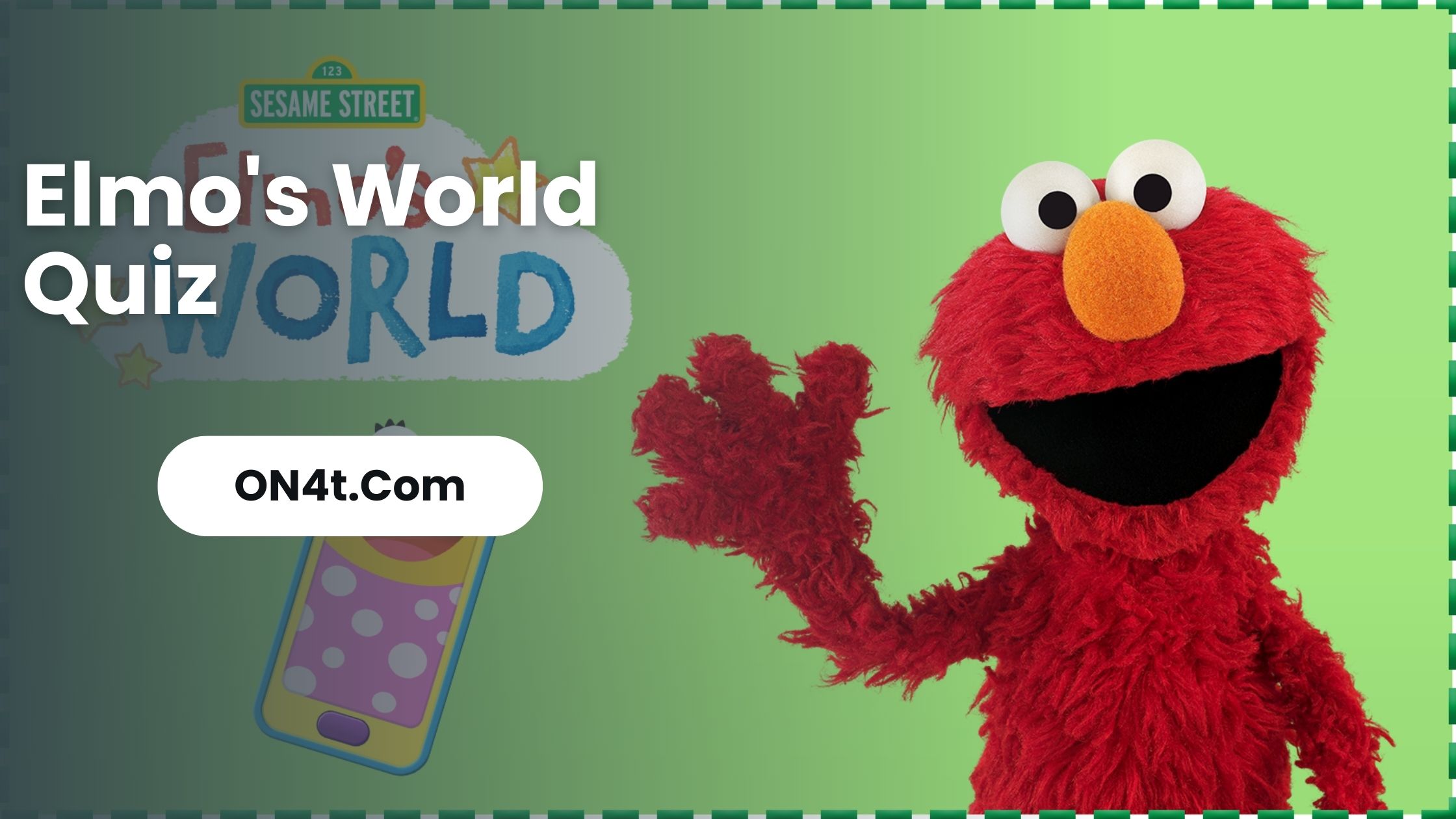 Elmo's World Quiz