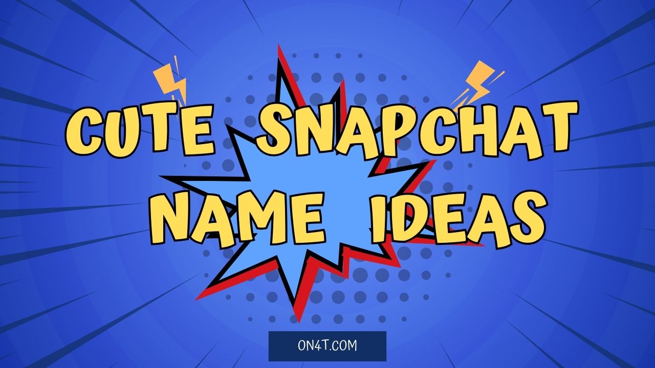 Cute Snapchat Username