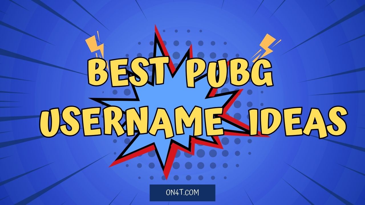 Best PUBG Username