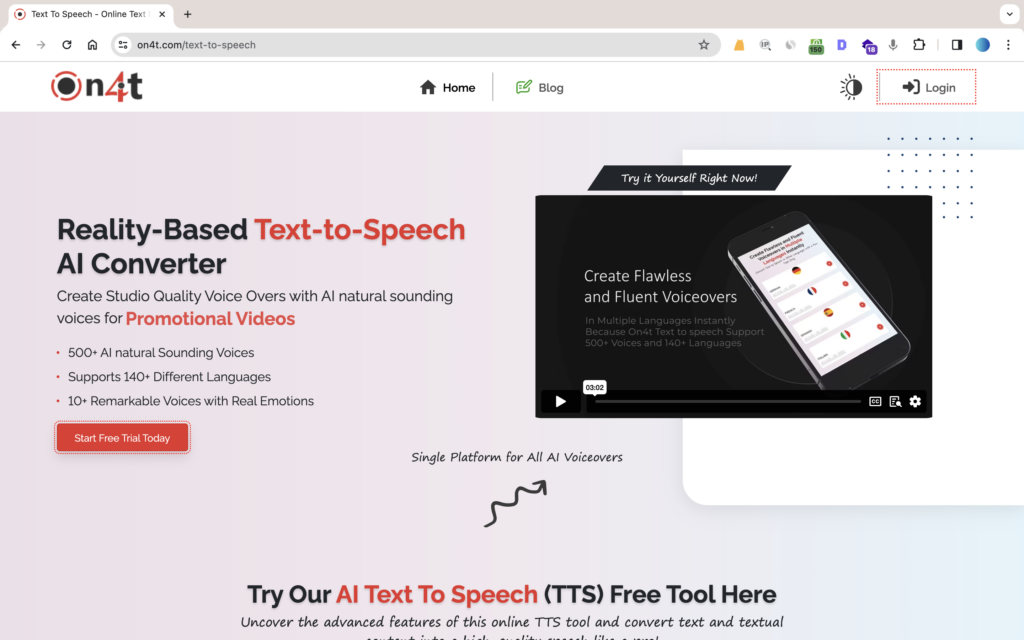 Text to Speech Synthesis Library