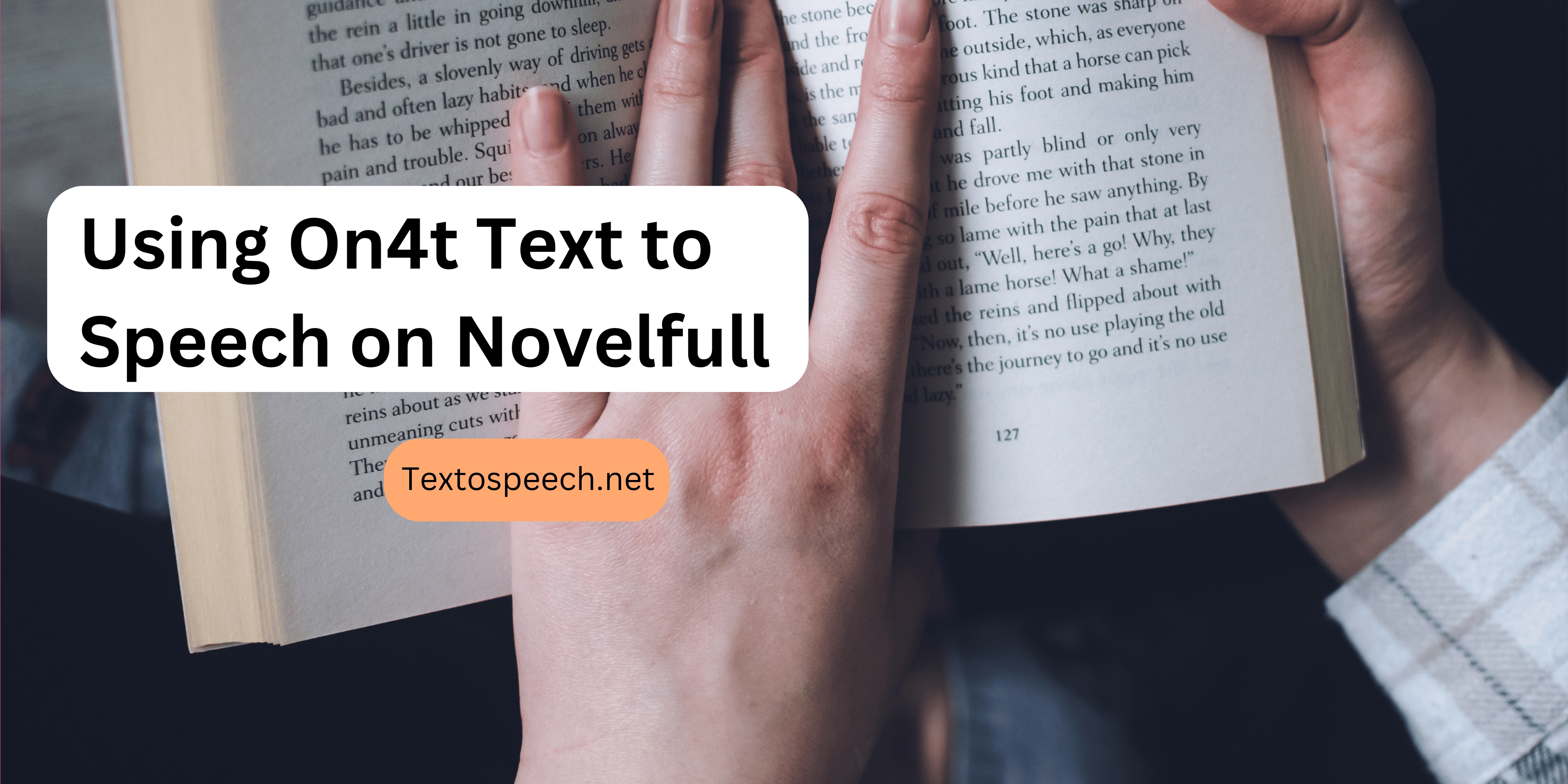 Using On4t Text to Speech on Novelfull