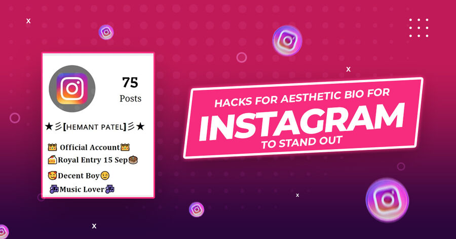 hacks for aesthetic bio for instagram to stand out