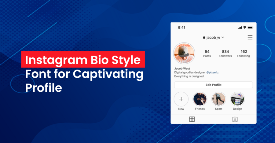 instagram bio style font for captivating profile