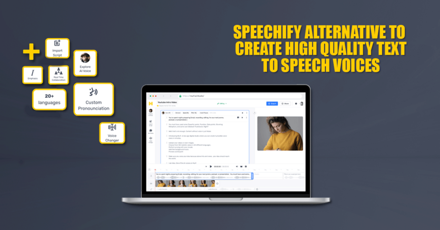 speechify alternative to create high-quality text-to-speech voices