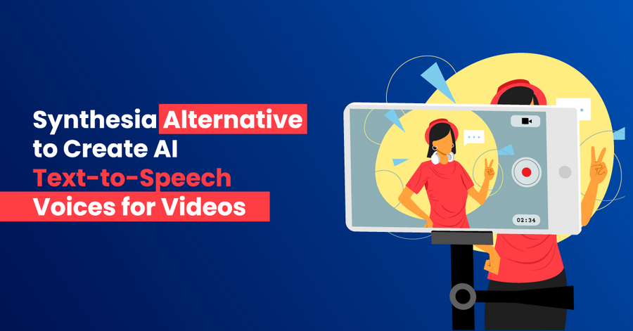 synthesia alternative to create ai text-to-speech voices for videos