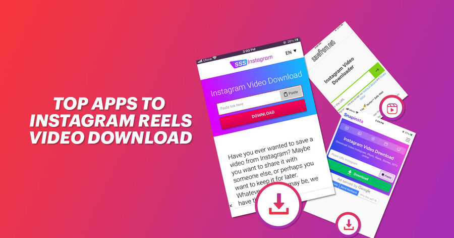 top apps to instagram reels video download