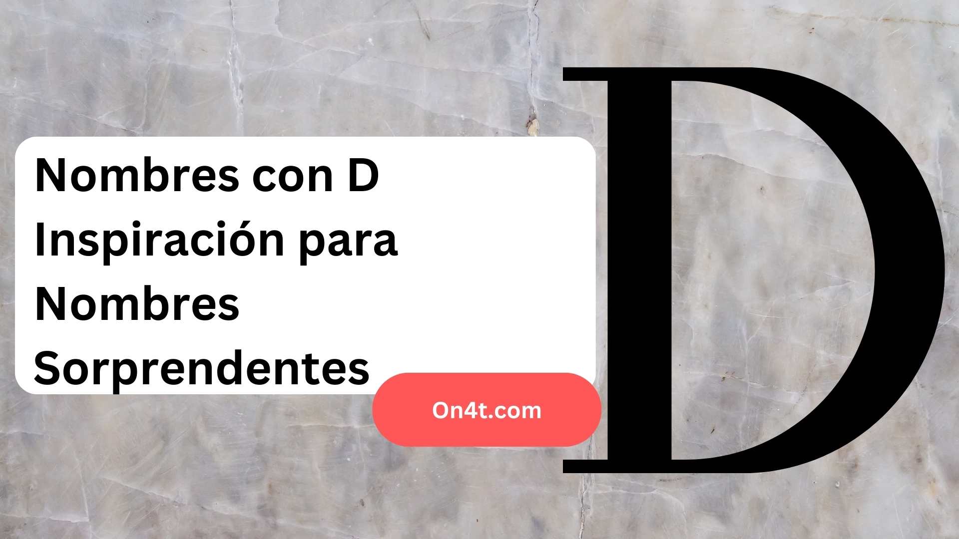 Nombres con D Inspiración para Nombres Sorprendentes