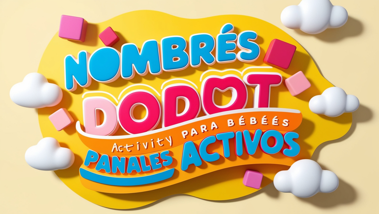 Nombres para Dodot Activity Pañales para Bebés Activos