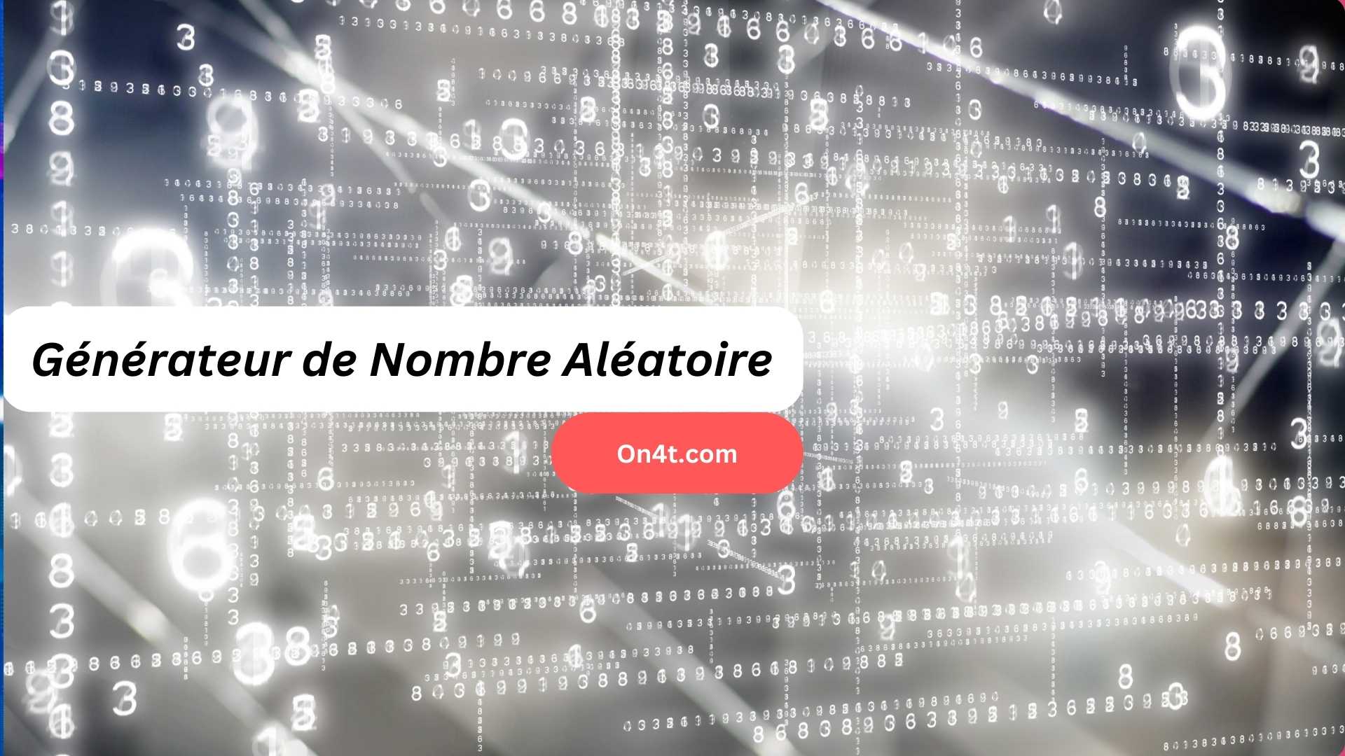 Générateur de Nombre Aléatoire